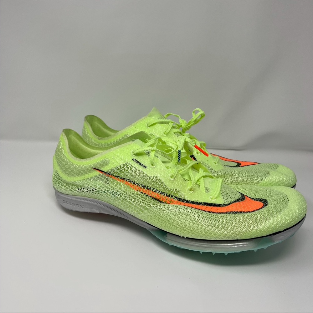 NWT Men’s Nike Air Zoom Victory‎ Track Spikes Atomknit Lime Green Shoes Sz 14